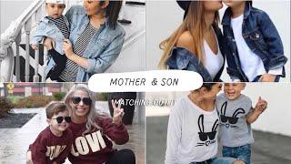 14 Cute Mother Son matching Dress Ideas  Mom - Son Matching Outfits