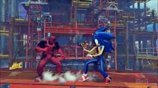 SSFIVAE Deadpool vs Sonic the Hedgehog