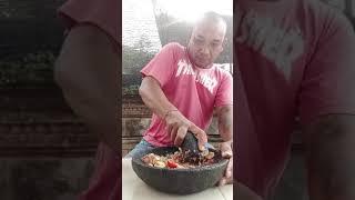 sambel telengis tuung tabahKarangasem Angantelu