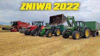 ŻNIWA 2022 - Koszenie Jęczmienia - Jak Ten Traktor Się Odpala..