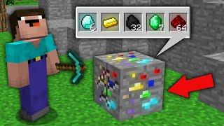 Minecraft NOOB vs PRO WHAT SECRET ITEM DROP NOOB FROM THIS RAREST MULTI ORE?Challenge 100% trolling