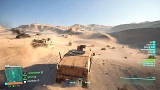 Battlefield 2042 Portal Gameplay - BF3 Rush of Ages - El Alamein Gameplay