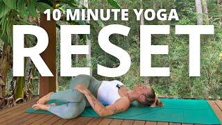 10-min YOGA TO RESET Mind Body & Nervous System  My go-to sequence.. Ashley Freeman