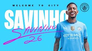 I LIKE TO GET THE CROWD ON THEIR FEET  Savinho signs for City