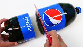 How to Make a HUGE TWO LITER Gummy Pepsi Cola Bottle