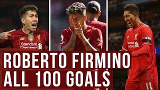 ROBERTO FIRMINO  All 100 goals for Liverpool... so far  Great goals iconic celebrations