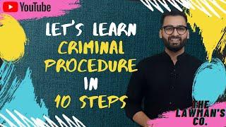 Complete CrPC in One Video  Criminal Law in 10 steps