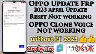 Oppo Update 2023 All Frp Boom bypassOppo A16 Frp Bypass Reset not working Fix