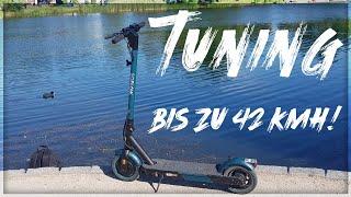 Soflow S06 TUNING bis 42kmh - E-Scooter entdrosseln schneller machen