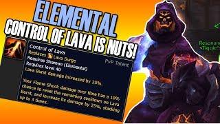  100K+ LAVA BURST wOVERLOAD- Elemental Shaman PvP BFA