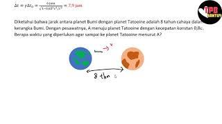 Relativitas dan Dilasi Waktu  Relativitas Khusus  Part 1  Fisika Dasar