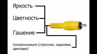 Что такое композитный и компонентный разъем кабель шнур вход выход