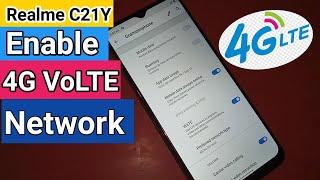 Realme c21y VoLTE and 4G network Enable  4g VoLte problem solve