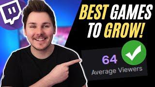 The BEST Games To Grow On Twitch In 2021  How To Get More Viewers On Twitch