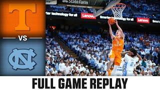 Tennessee vs. North Carolina Full Game Replay  2023-24 ACC Men’s Basketball