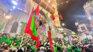 Live 8th Muharram in Ajmer Sharif 1st Sawari Taaziya Imam Hussain a.s  Aisa Manzar nahi dekha hoga