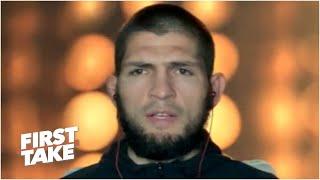 Khabib Nurmagomedov previews fight vs. Justin Gaethje at UFC 254  First Take