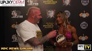 2023 IFBB Pittsburgh Pro Wellness Winner Gisele Machado Interview