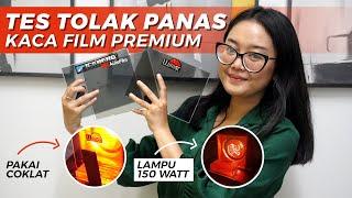 TES TOLAK PANAS KACA FILM PREMIUM PAKAI LAMPU IR 150 WATT 