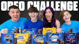 OREO CHALLENGE Blindfolded Cookie Taste Test