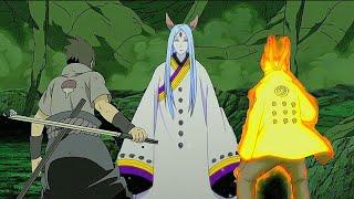 Naruto Sasuke gets Shocked seeing Kaguya Outsutsuki Sage of Six Paths Mother Appear from Madara