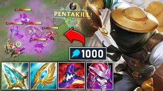 I HIT 1000 AP ON SINGED AND MY POISON SUFFOCATES YOU FIRST PENTAKILL OF SEASON 13