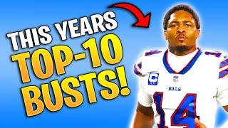 Top 10 Busts You MUST AVOID 2023 Fantasy Football