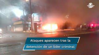 Caos y terror en Guanajuato así se vivió la quema de autos y comercios