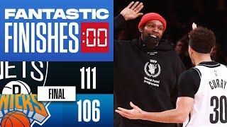 Final 243 WILD ENDING Nets vs Knicks 