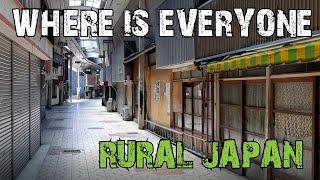 Local train rides and Shuttered shopping streets in Rural Japan - Day trip to Shiga