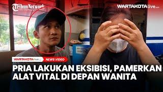 Pria Lakukan Eksibisi Pamerkan Alat Vital di Depan Wanita