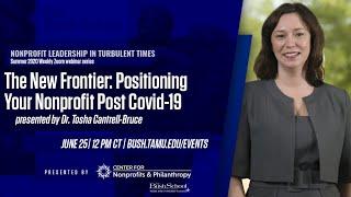 The New Frontier Positioning Your Nonprofit Post Covid-19