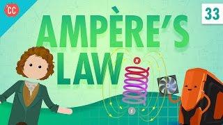 Ampères Law Crash Course Physics #33