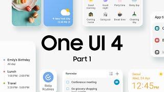 One UI 4 Official Introduction Film - Part 1  Samsung​​