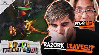 RAZORK RAGEQUITS  RAZORK Teaches Noob PANTHEON  Fnatic Teaches Noob 2022