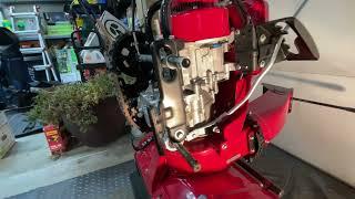 How to replace the transmission axle seal on a Honda HS522 HS622 HSS622 snowblower