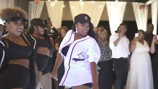 Bride SURPRISES Groom with a SPECIAL DANCE at Wedding *Mary J. Blige theme attire* 9-21-2019