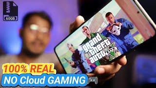 Play OFFLINE GTA 5 on Android No Cloud Gaming  100% Real Game Size 60GB 