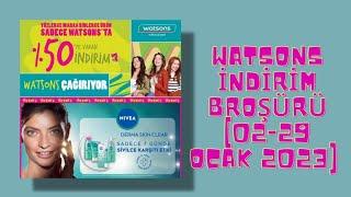 WATSONS OCAK 2023 İNDİRİM BROŞÜRÜ