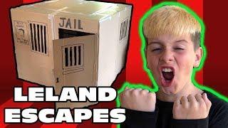 24 HOUR BOX FORT PRISON ESCAPE   Kid Temper Tantrum Goes to Jail