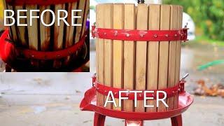 The Best Way to Clean A WINE PRESS