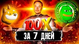 СТРАТЕГИЯ ПОИСКА КРИПТОВАЛЮТ НА 100X КАК ЗАРАБОТАТЬ МИЛЛИОН НА МЕМ-ТОКЕНАХ