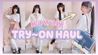 Kawaii Fashion Try on Haul and Outfit Ideas Youvimi Review 