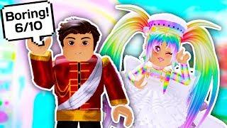 MY BOYFRIEND RATES MY FREE VS EXPENSIVE OUTFITS  Roblox Royale High School