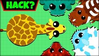 MOPE.IO GIRAFFE vs 1000 ANIMALS  KILLING DRAGONS & T-REX  RIP GIRAFFE Mope.io Funny Moments