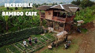 AMAZING BAMBOO CAFE IN THE PHILIPPINES Filipino Inspiration and Strawberries