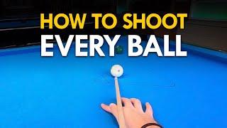 Pool Lesson  How to Shoot Every Ball - Step by Step