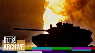 Apocalyptic Scenes of Gulf War Highway of Death - Desert Storm Rare and Unseen Footage 1991