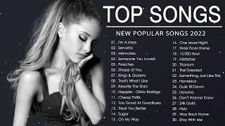 Top Hits 2022 Video Mix CLEAN New Songs 2022  Bilie Eilish Ed Sheeran Adele  Taylor Swift