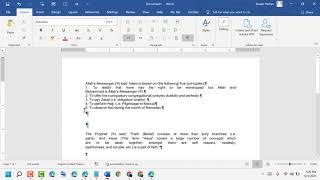 how to show hidden formatting marks in word